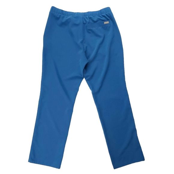 Figs Scrub Pants Womens Small Royal Blue Straight Leg Uniform Work Comfort - Picture 4 of 10